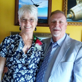 Photo of AIM Members Bernadette and Frank Pickett
