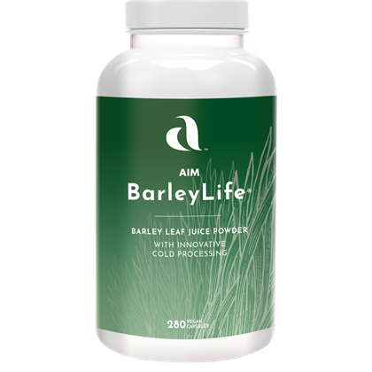 A picture of BarleyLife capsules